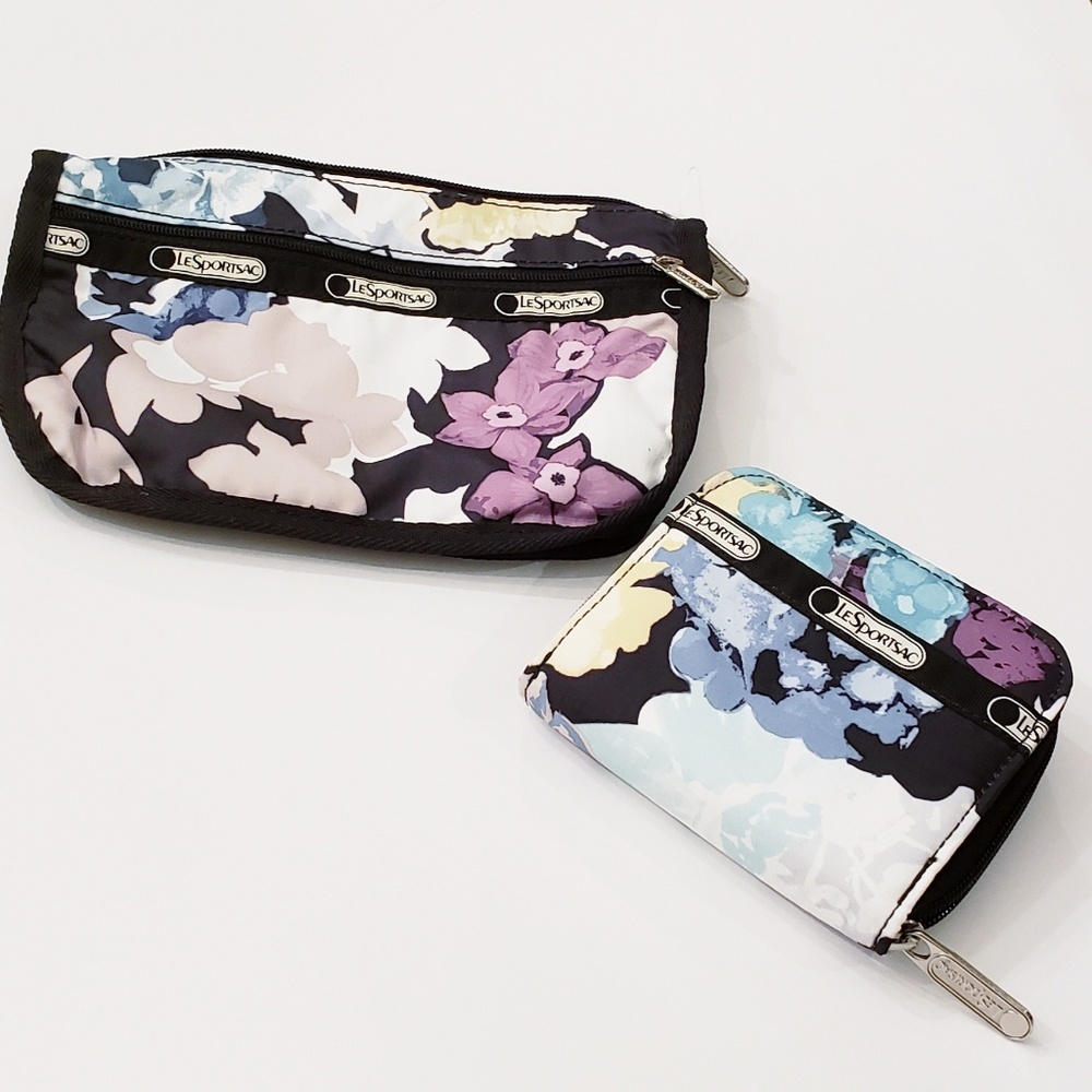 LeSportsac NWT Cosmetic Case and Claire Wallet